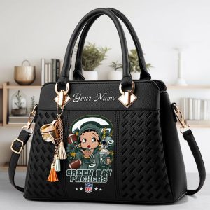 VS04 GBPK Custom Name Classic Leather Handbag