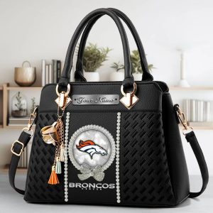 VS05 DNBR Custom Name Classic Leather Handbag