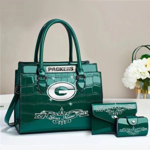 VS05 GBPK Custom Name Classic Leather Handbag