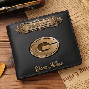 VS01 GBPK Custom Name Casual Leather Wallet