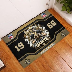 VS02 NOST Welcome Personalized Doormat