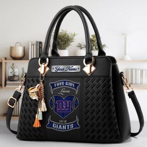 VS03 NYGT Custom Name Classic Leather Handbag