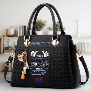 VS02 NYGT Custom Name Classic Leather Handbag