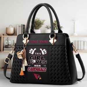 VS02 AZCRD Custom Name Classic Leather Handbag