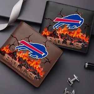 VS01 BFBL Custom Name Casual Leather Wallet