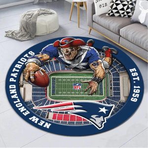 VS01 NEPT Welcome Personalized Round Rug