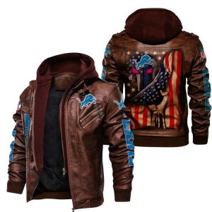 VS04 DTLN Designed Casual Winter Leather Jacket