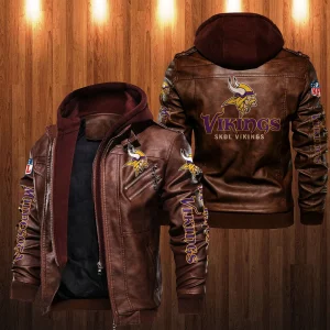 VS04 MNVK Designed Casual Winter Leather Jacket