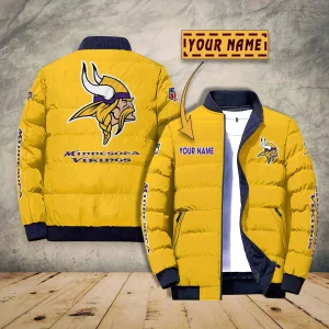 VS01 MNVK Custom Name Designed Casual Winter Life Jacket