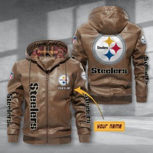 VS01 PTSTL Custom Name Designed Casual Winter Leather Jacket