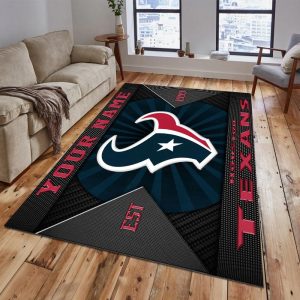 VS07 HSTX Custom Name Welcome Personalized Floormat