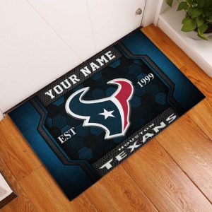 VS06 HSTX Custom Name Welcome Personalized Doormat