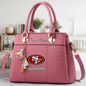 VS5 SFC4 Custom Name Classic Leather Handbag