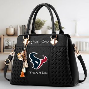VS07 HSTX Custom Name Classic Leather Handbag