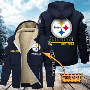 VS01 PTSTL Custom Name Unisex Fleece Zip Hoodie