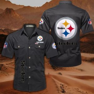 VS01 PTSTL Custom Name Military Cargo Cotton Shirts