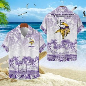 VS01 MNVK Custom Name Unisex Summer Casual Hawaiian Shirts
