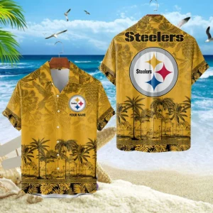 VS01 PTSTL Custom Name Unisex Summer Casual Hawaiian Shirts