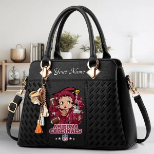 VS06 AZCRD Custom Name Classic Leather Handbag