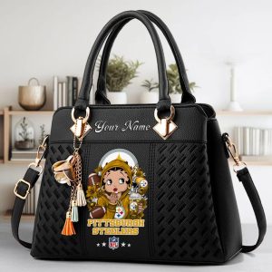 VS03 PTSTL Custom Name Classic Leather Handbag