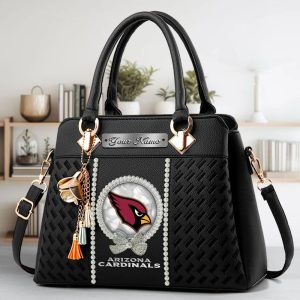 VS08 AZCRD Custom Name Classic Leather Handbag
