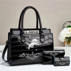 VS08 DTLN Custom Name Classic Leather Handbag