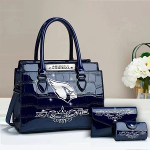 VS07 AZCRD Custom Name Classic Leather Handbag