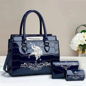 VS08 MNVK Custom Name Classic Leather Handbag