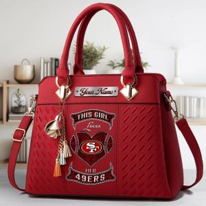 VS1 SFC4 Custom Name Classic Leather Handbag