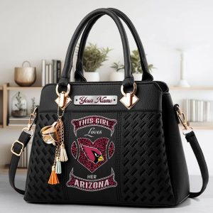 VS05 AZCRD Custom Name Classic Leather Handbag