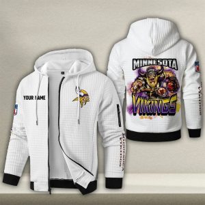 VS01 MNVK Custom Name High Quality Zip Hoodie