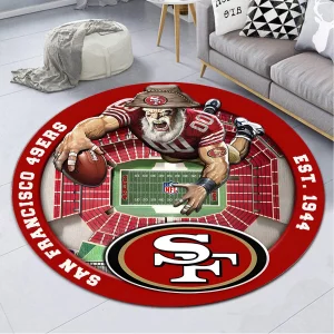 VS01 SFC4 Welcome Personalized Round Rug