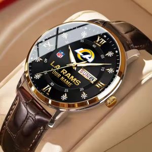 VS87A LA Rams Custom Name Men Stylish Fashion Design Watch
